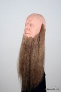 Beard, Medium brown,  40 cm / 16"