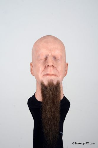 Goatee beard, Dark brown